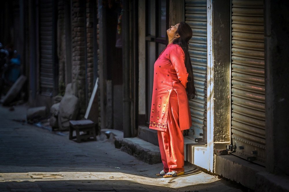 Солнечная ванна