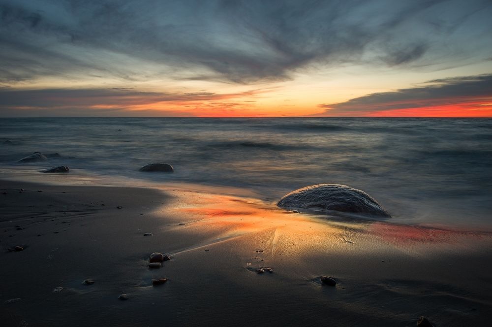 Отражение заката