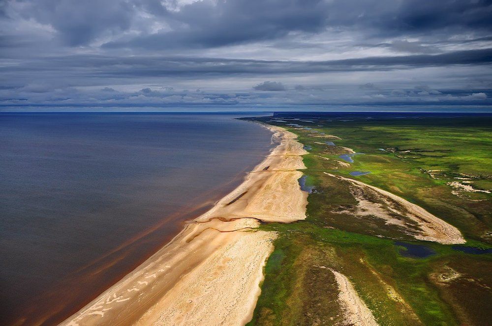 Холодные пляжи Заполярья