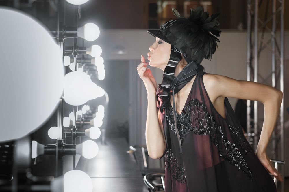 Backstage Mercedes-Benz Fashion Week Russia Весна-лето 2018