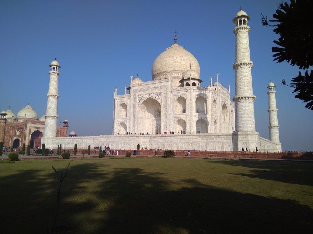 The taj mahal