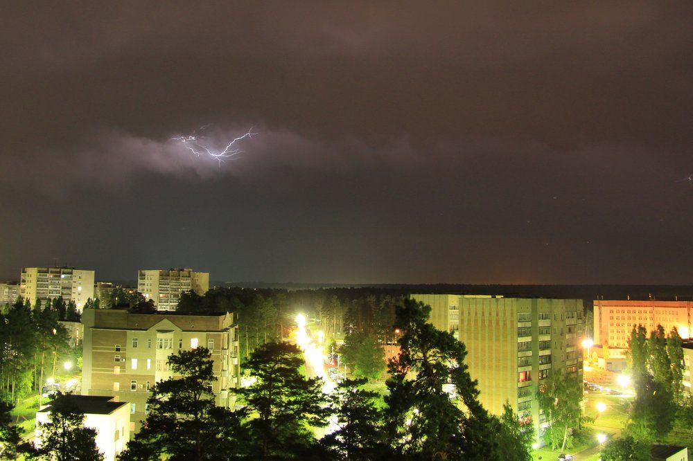 Летняя гроза.