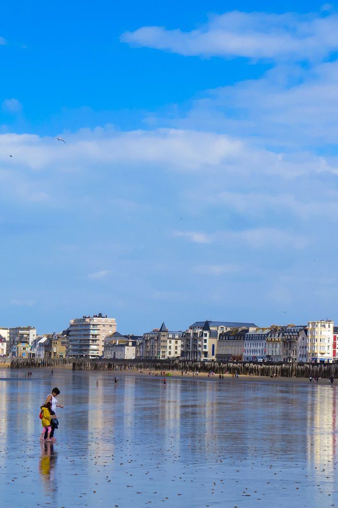 Les pieds dans l'eau