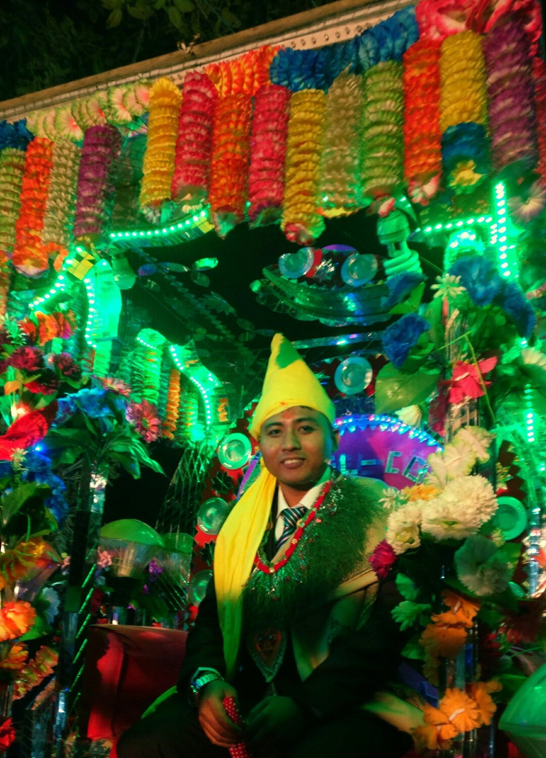 Groom of Tharu community in Nepal