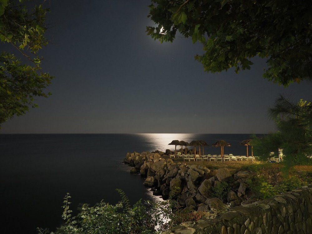 Лунная дорожка.