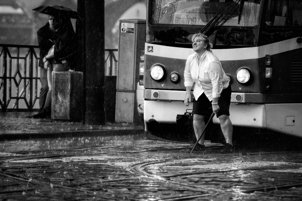 when it rains in Prague