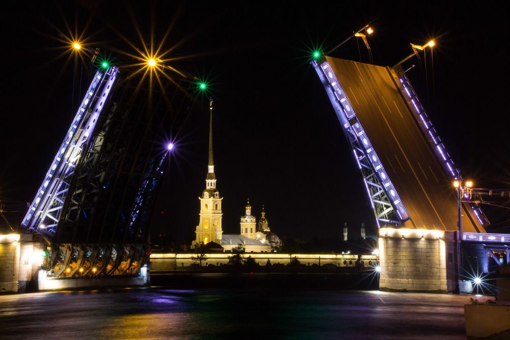Ночной Петербург