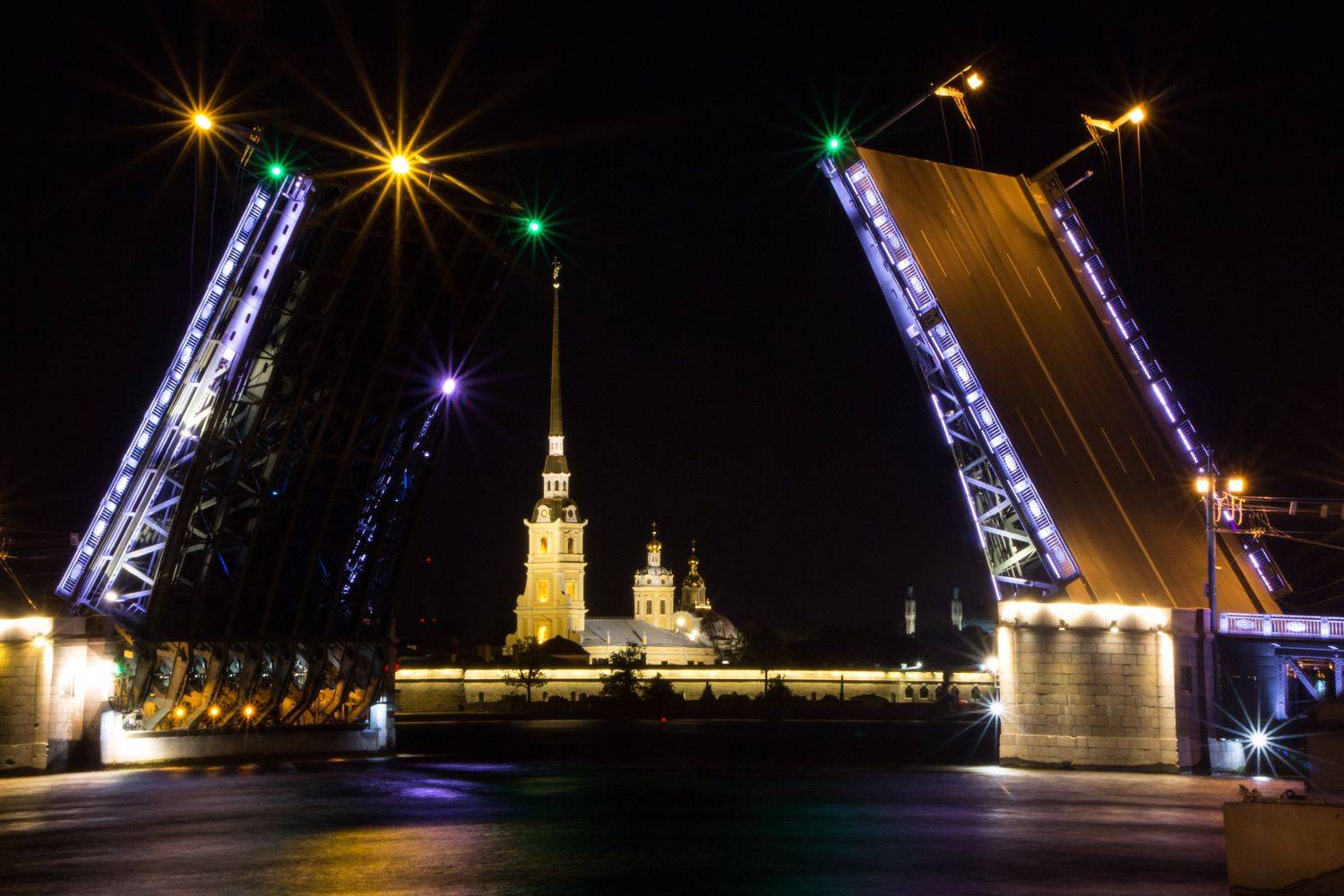 Ночной Петербург