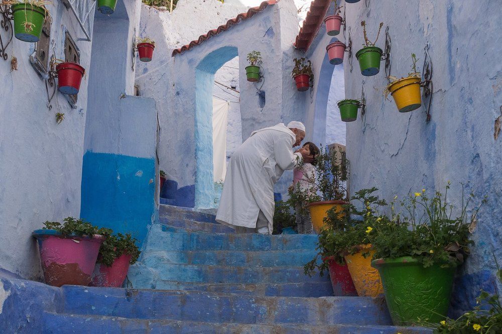 Синий город