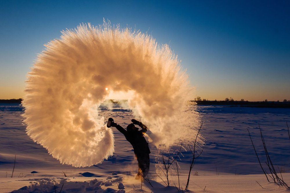 Когда на улице -40