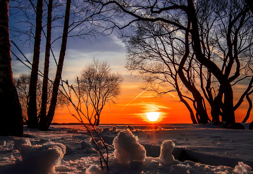 Морозный вечер