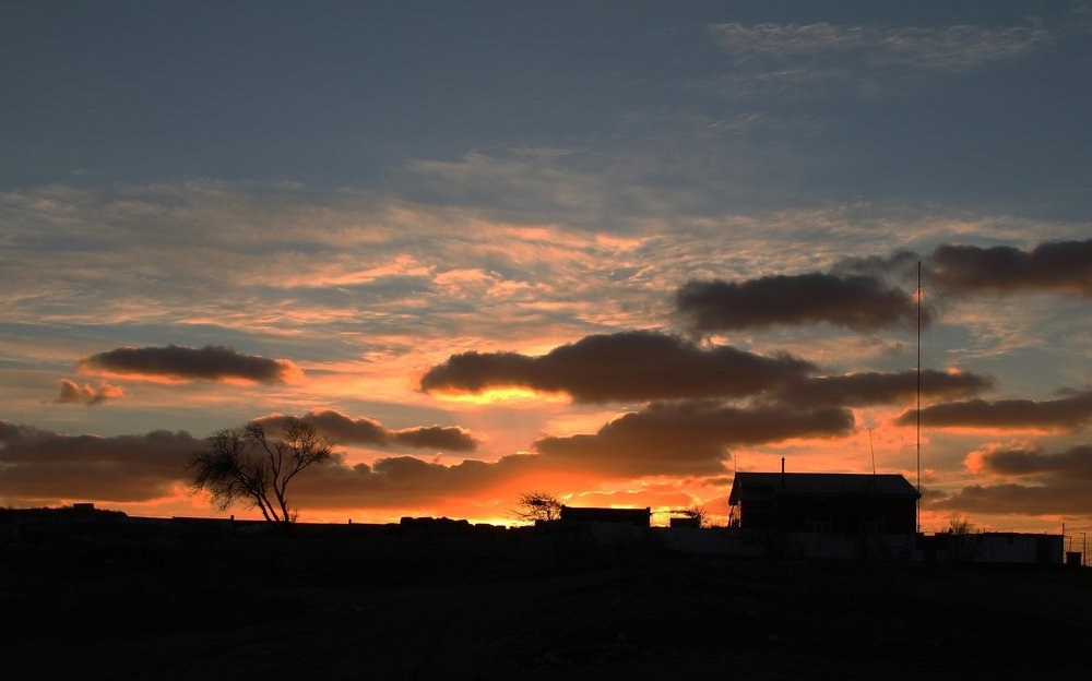 Закат в Крыму.