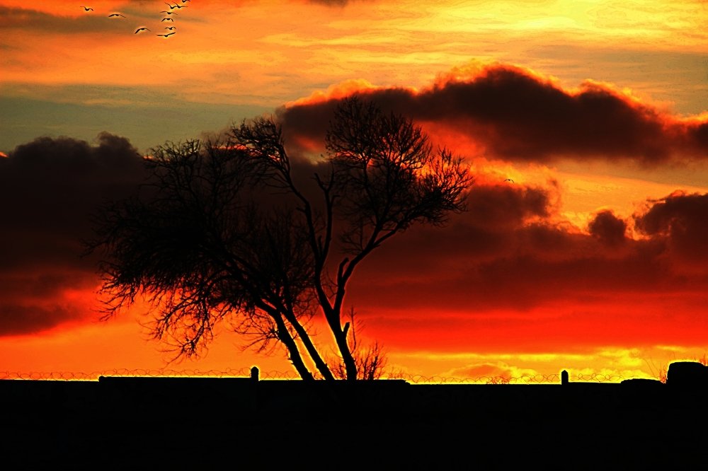 Закат солнца