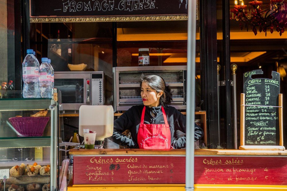 Продавщица