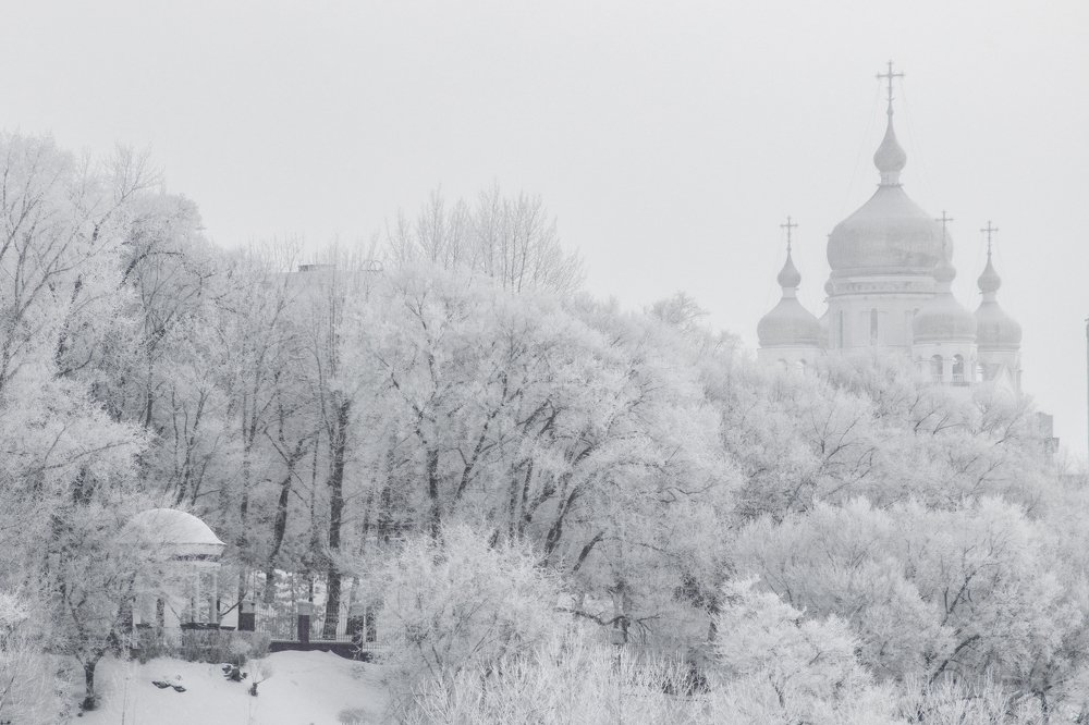 Хабаровск, второй день 2018 года