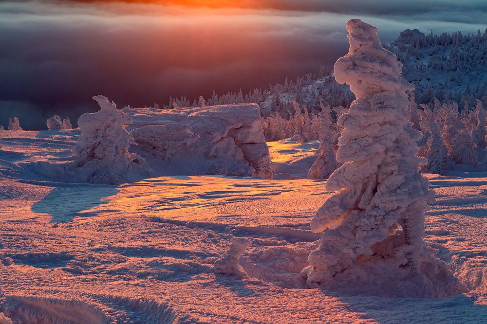 Горячее солнце холодной земли
