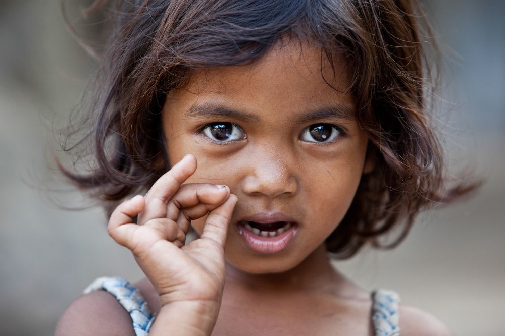 Камбоджийская девочка