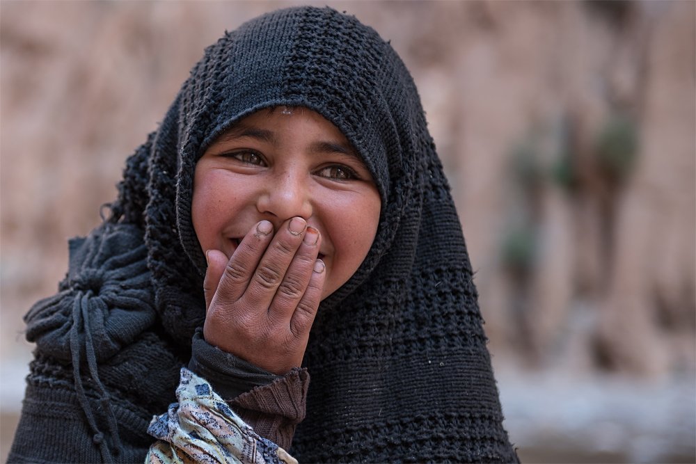 A little girl from Morocco