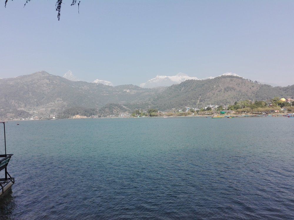 Majestic View of Fewa Lake