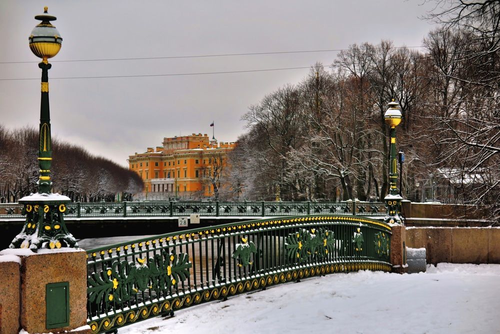 Первый снег Нового года