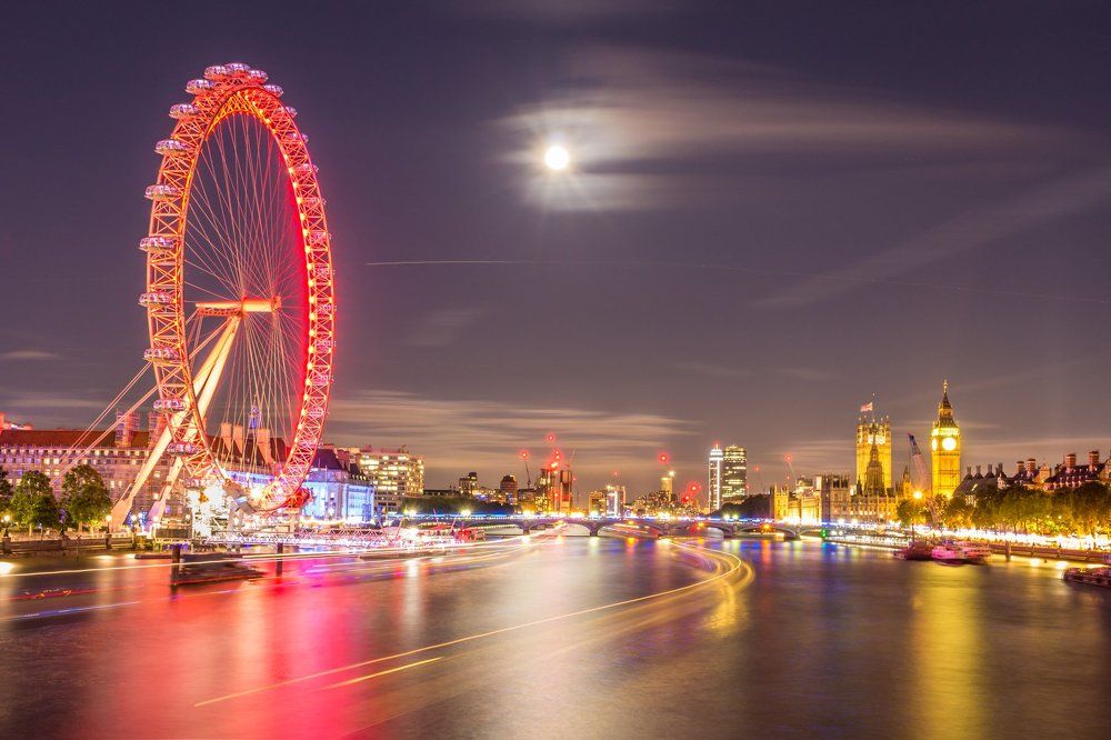 London Eye.