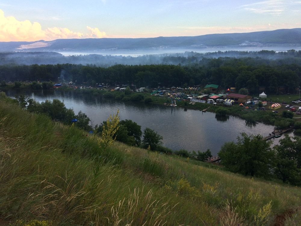 Грушинский 2017, пейзаж