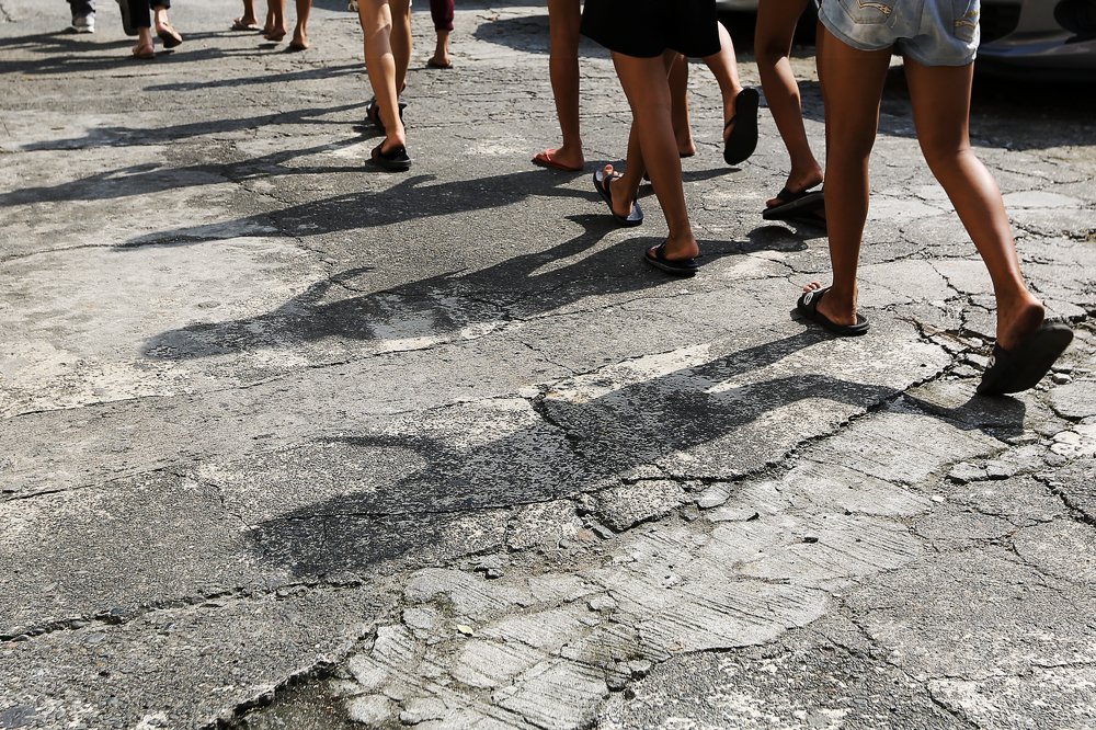 Keep walking, keep moving