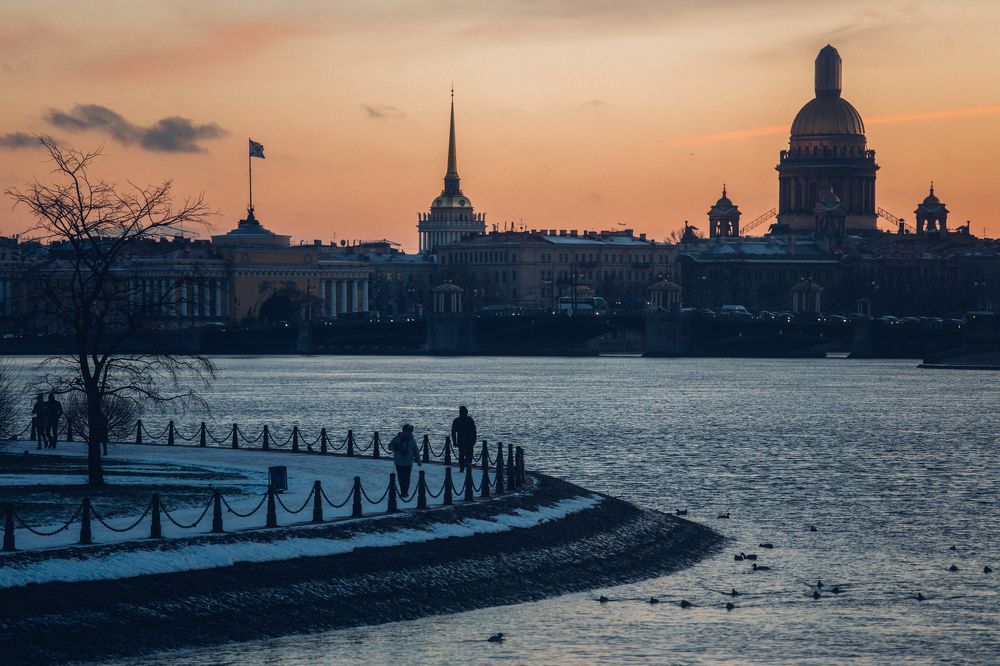 Зимний закат