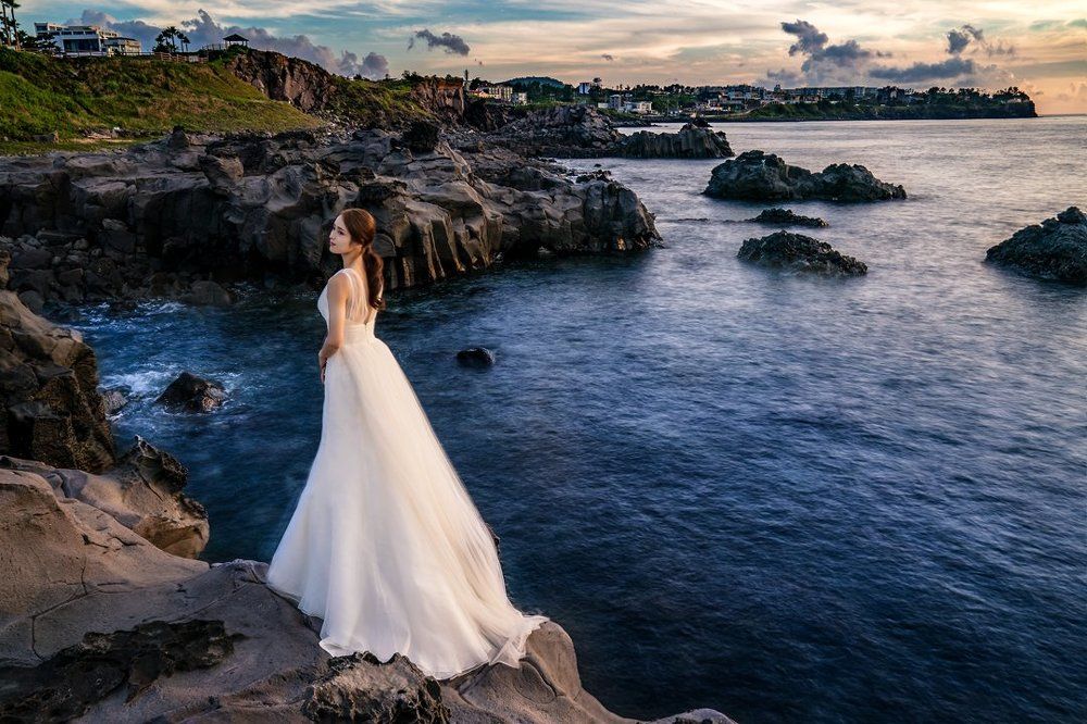 Bride in Jeju island