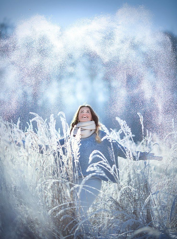 Снежное счастье...