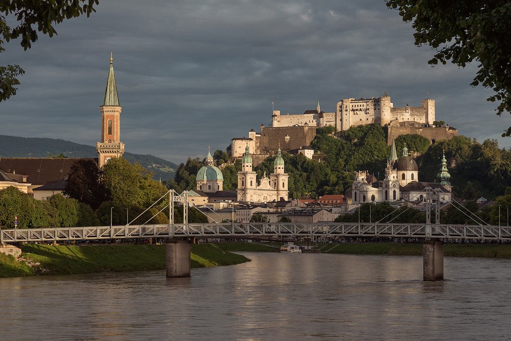 Зальцбург вечером