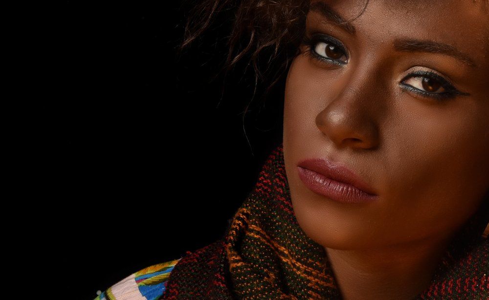 The beauty of brunette