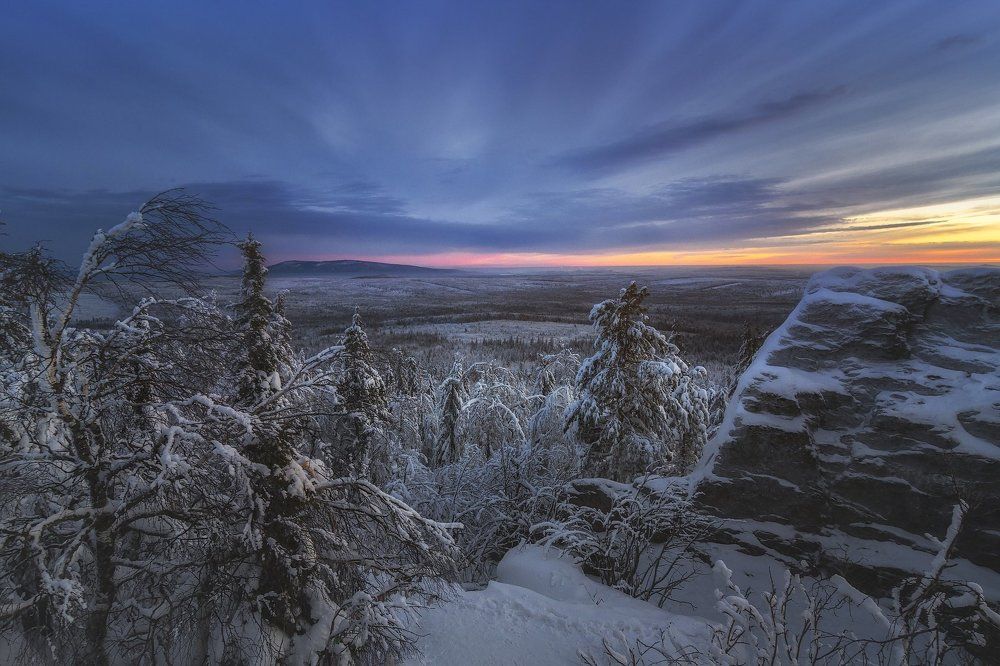 рассвет на г. Колпаки