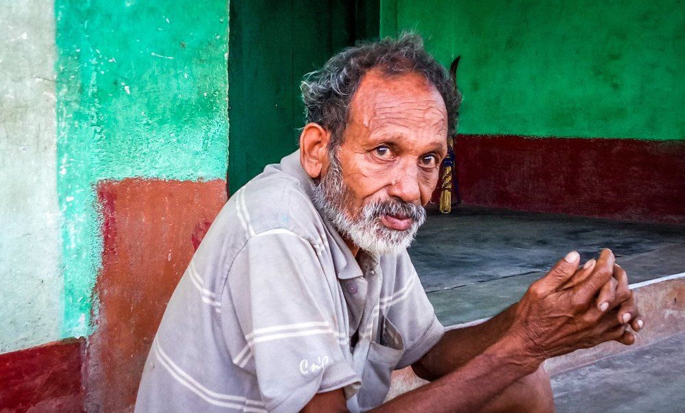 Old man from India