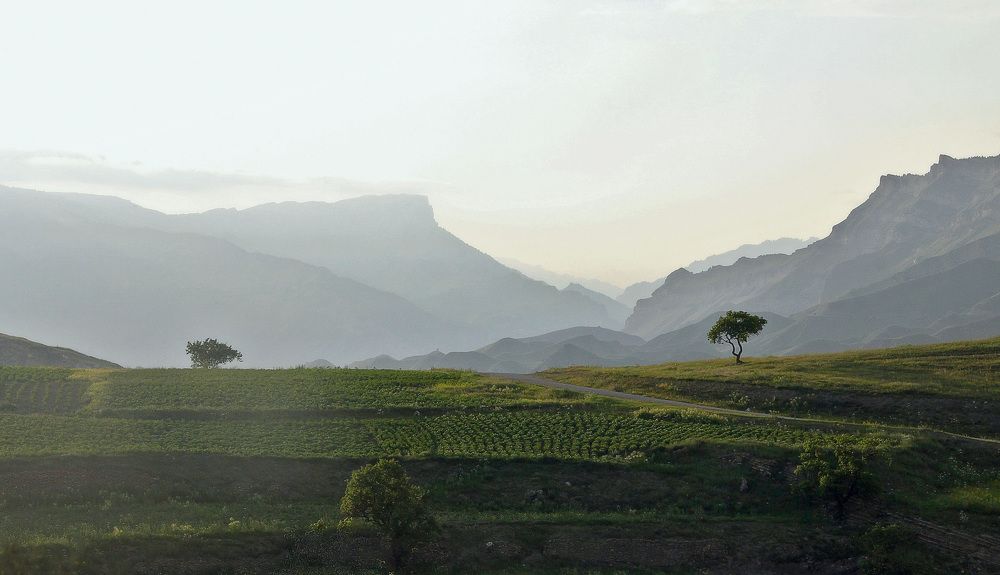 the surroundings of the village of Chokh, Dagestan, Russia