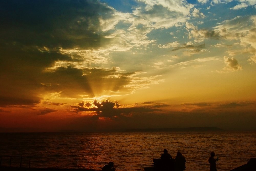 Причудливые картины на небе