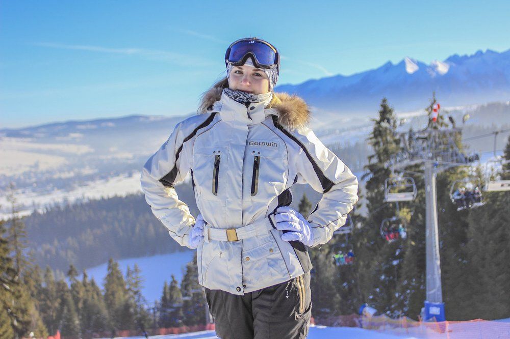 Горнолыжница