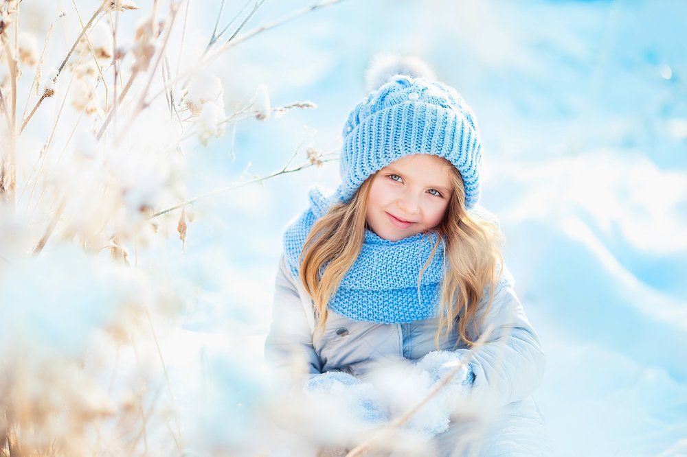 Девочка с глазами цвета неба...