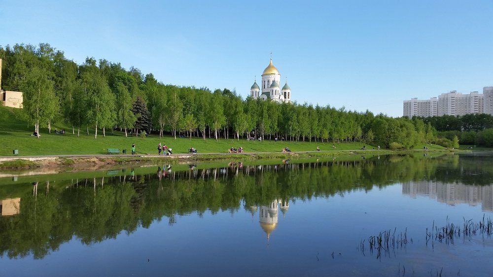 Летний день в Москве