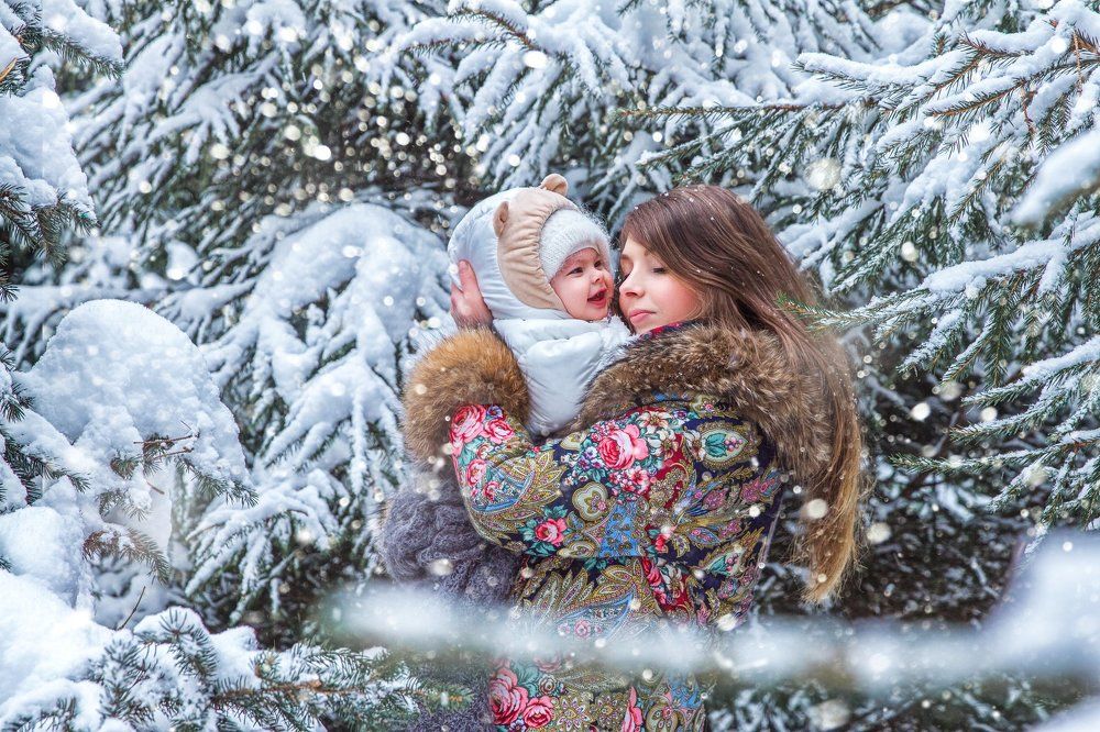 Мама и сынок