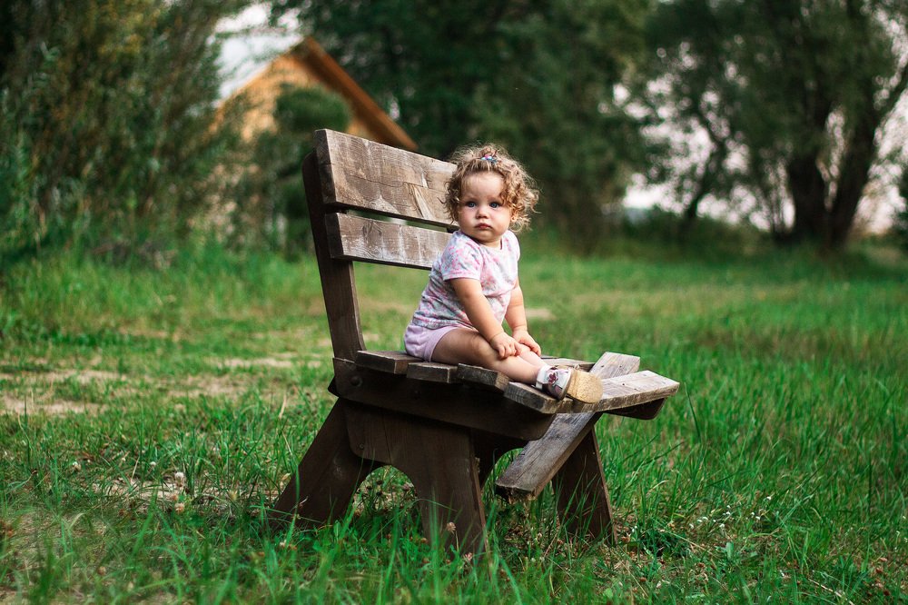 Старая скамейка