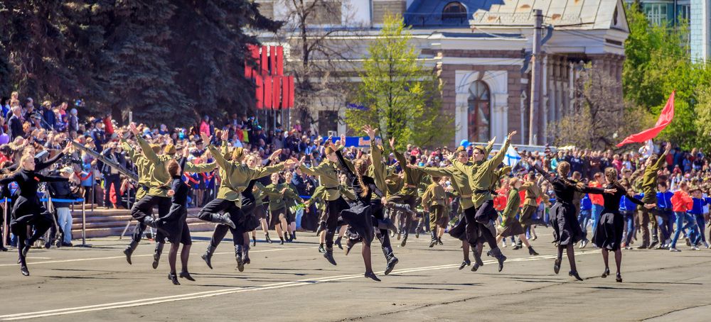 День победы. Челябинск.