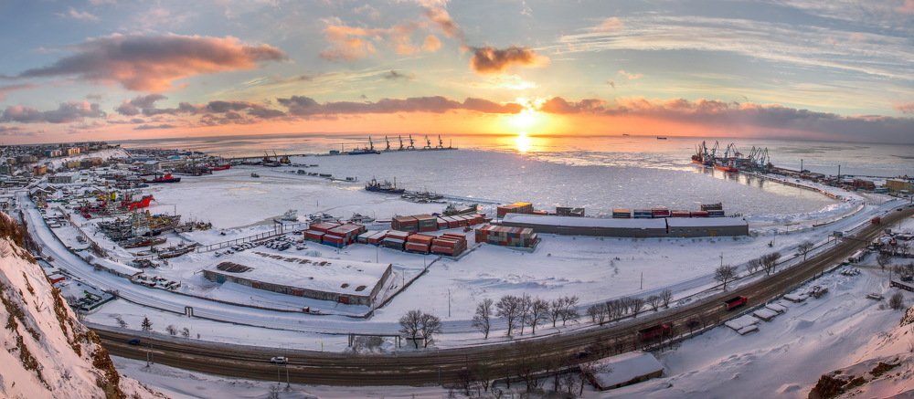 Порт Корсаков,Сахалин.