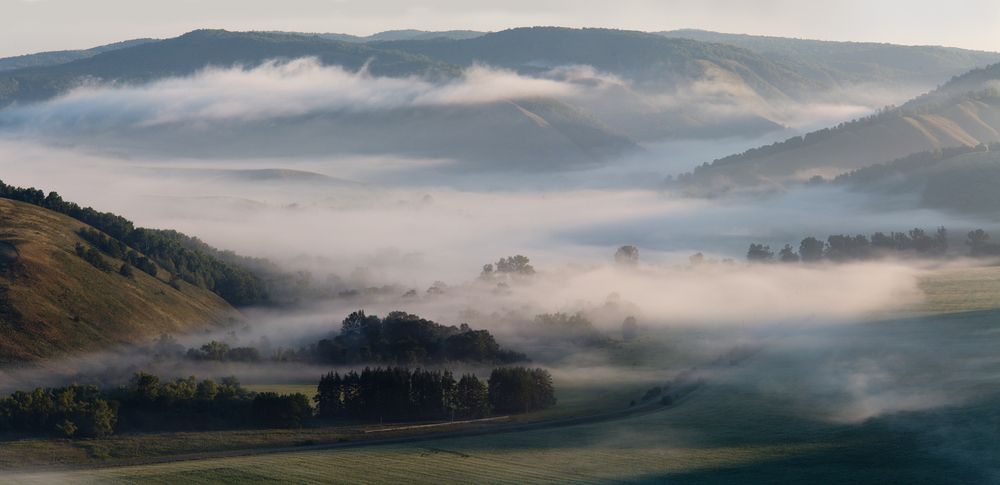 Туман в долине