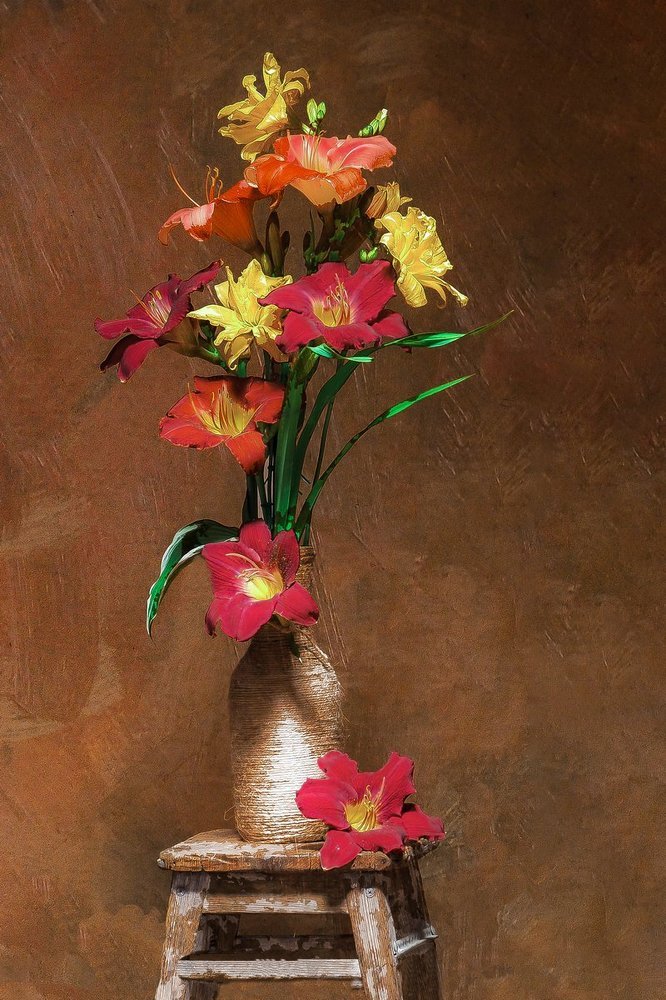 Букет лилейников.