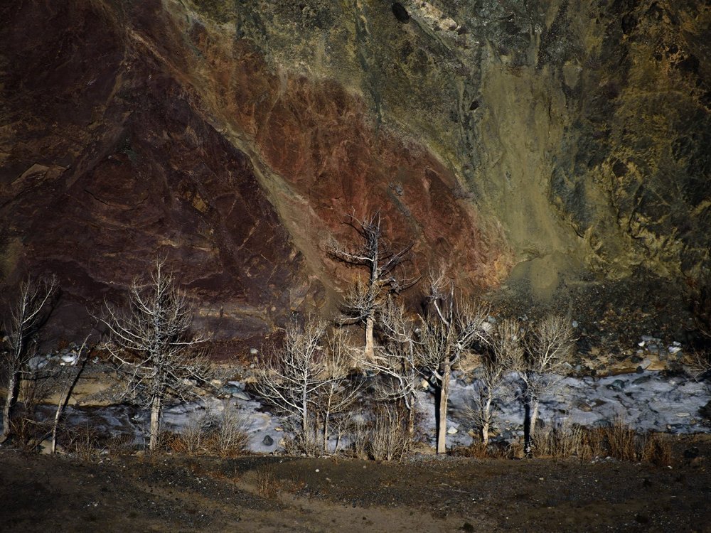 Декорации урочища Кызыл-Чин