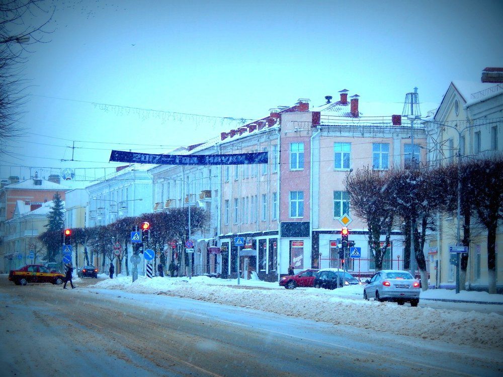 Снежная улица