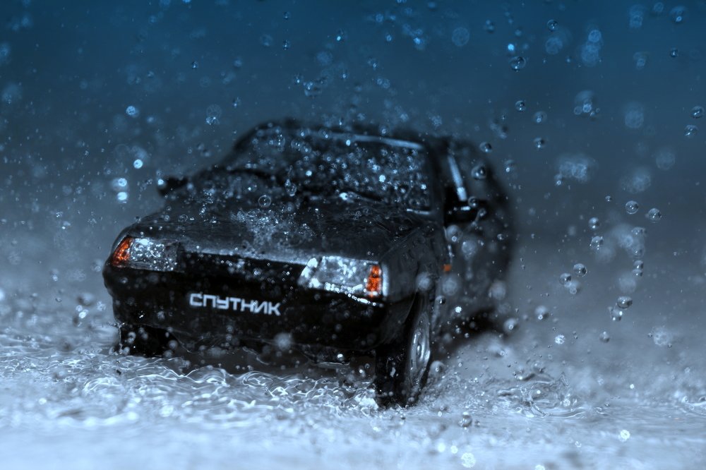 однажды под дождём