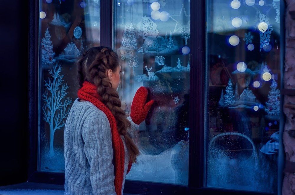 Новогодние витрины