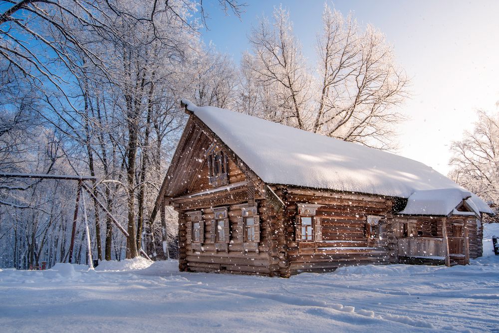 Морозный день